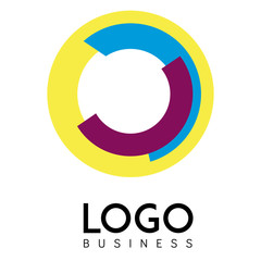 Isolated business logo