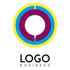 Isolated business logo