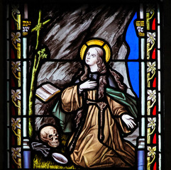 Stained Glass - Saint Rosalia
