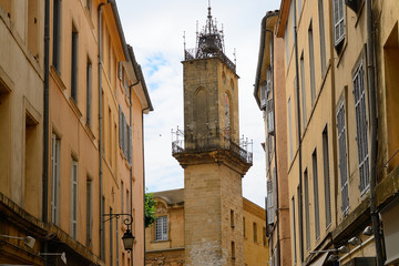 Fototapeta na wymiar City Hall, Aix-en-Provence, France