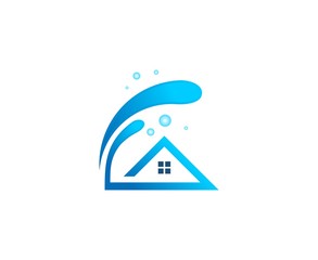 House cleaning logo