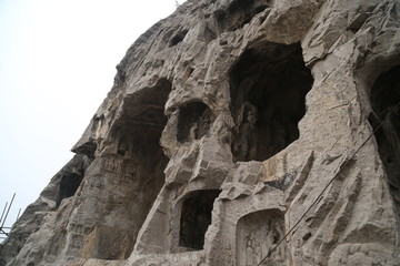 Longmen Grottoes in Luoyang, China