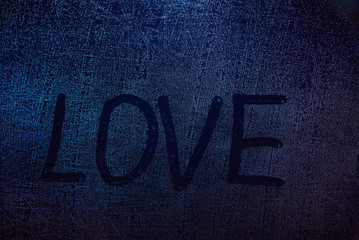 Love word concept