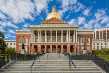 Fototapeta na wymiar Massachusetts State House
