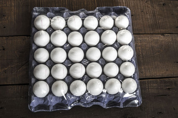 Eggs in the box, 30 lu eggs, white chicken eggs, eggs in different concepts,
