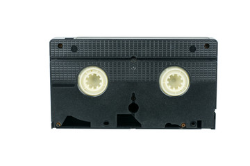 Fototapeta premium video cassette isolated on white background