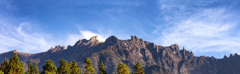 Panorama of Mount Kinabalu Pre-Quake. Shot in 2013