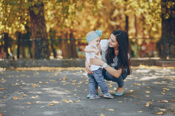 mom with daughter