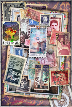 Old and vintage stamps