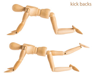 kick backs pose