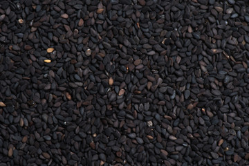 Black sesame seed for background