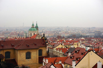 Obraz premium Prague in winter