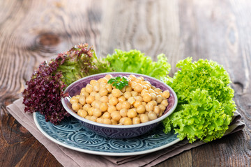 Hummus - Falafel - Produkte aus Kichererbsen