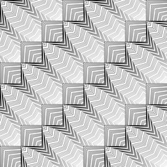 Design seamless monochrome lines pattern