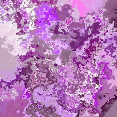 abstract stained seamless pattern texture background purple and violet colors with black outlines - modern painting art