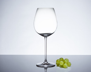 weinglas mit trauben