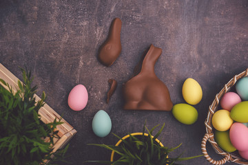 easter hipster background