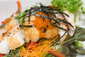 Snow Fish , Chilean Sea Bass Salad