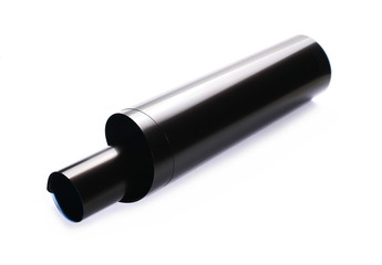  blank x ray roll isolated on white background