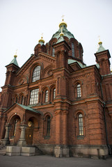 Fototapeta na wymiar Uspensky Kathedrale in Helsinki, Finnland