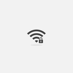 Wireless Security Icon