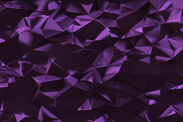 Fototapeta premium Abstract low poly triangles background