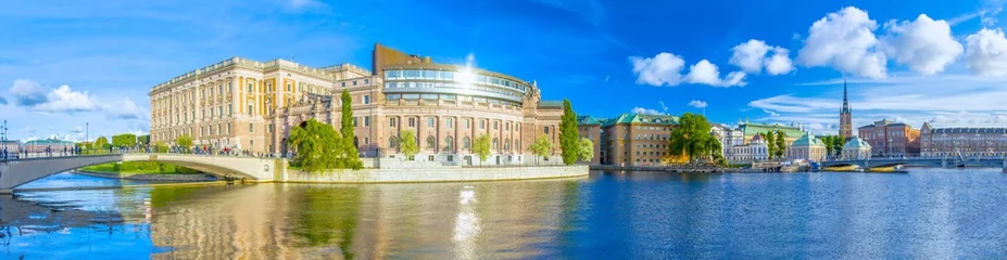 Rolgordijnen Stockholm Parlement, Zweden © Alexi Tauzin