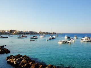 Tranquillità nella baia di Otranto. © Raffaello Tiziano