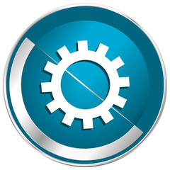 Gear vector icon.