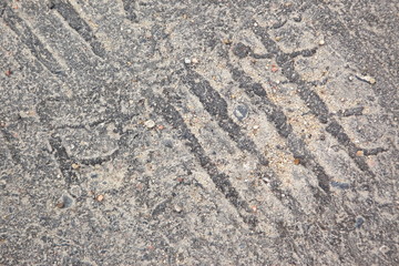 Tire track
