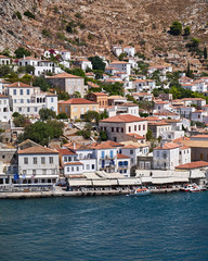 Fototapeta na wymiar Greece, Hydra island town view