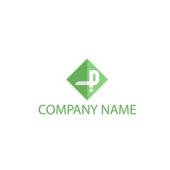 Green Simple Style U Logo, Vector, Illustration