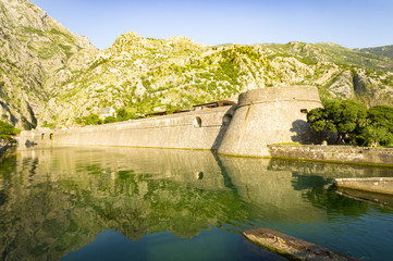 Fototapeta na wymiar fortress in Kotor, Montenegro