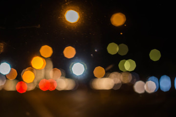 bokeh in the road 