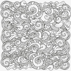 Artistic ethnic pattern.