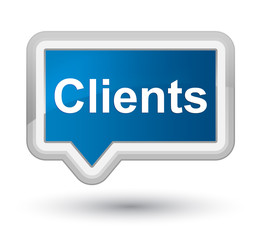 Clients prime blue banner button