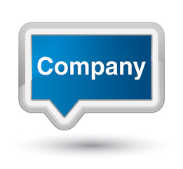 Company prime blue banner button