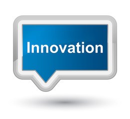 Innovation prime blue banner button