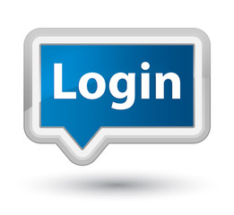 Login prime blue banner button