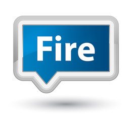 Fire prime blue banner button