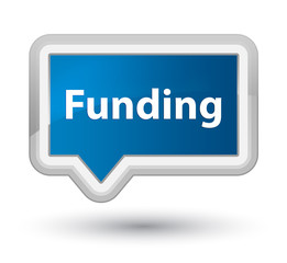 Funding prime blue banner button