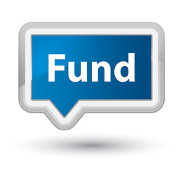 Fund prime blue banner button