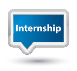 Internship prime blue banner button