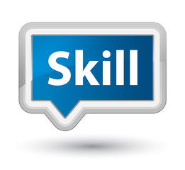 Skill prime blue banner button