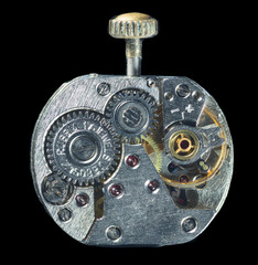 Mechanism of pocket watches 'Zarya - Mechta' 1509 (rus. Заря-Мечта), USSR 1980.