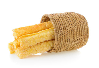 Pie or bread Sticks in basket