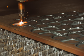 Steel cutting process with gas. Oxy-fuel cutting are processes that use fuel gases and oxygen to weld and cut metals