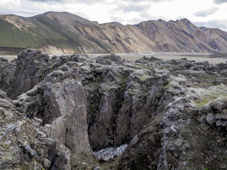 Iceland - volcanic rock