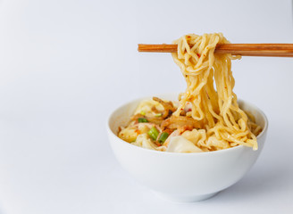 Wonton noodles