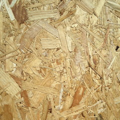 Close up of wooden chipboard texture for use as background